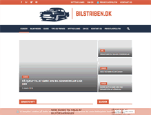 Tablet Screenshot of bilstriben.dk